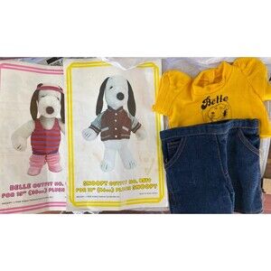 1958 Vintage Snoopy Belle Outfit & 2 Catalogs New